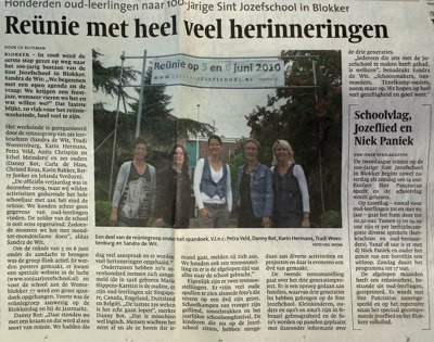 St. Jozefschool bestaat 100 jaar